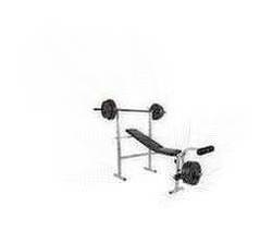 Pro Power Bench with 30kg Weights Set